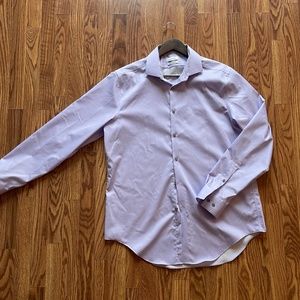 Calvin Klein Dress Shirt, Slim Fit with Stretch Collar